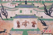 馆陶敦煌壁画和遗书中的儿童：游戏花样多 读书为风尚